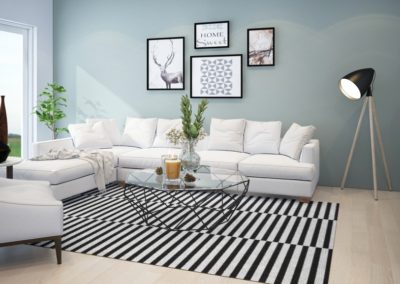 Modern Living Room - Lunn Landings - Luxury Town Homes - Lakeland, FL