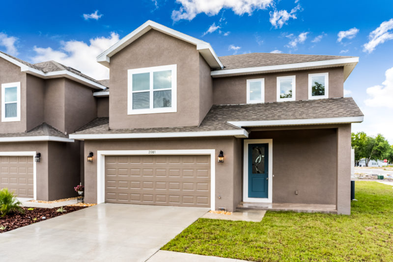 Light Brown Outer Walls - Lunn Landings - Luxury Town Homes - Lakeland, FL