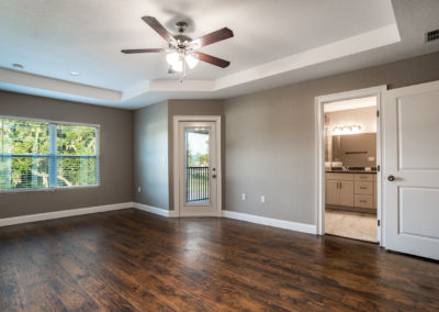 Dark Wood Flooring - Lunn Landings - Luxury Town Homes - Lakeland, FL